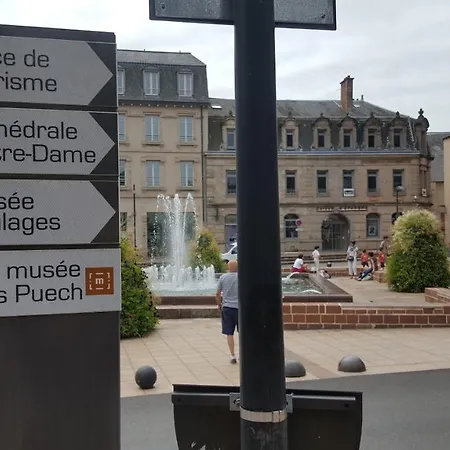 La Maison Bleue, Un Emplacement De Choix A Rodez Exterior photo